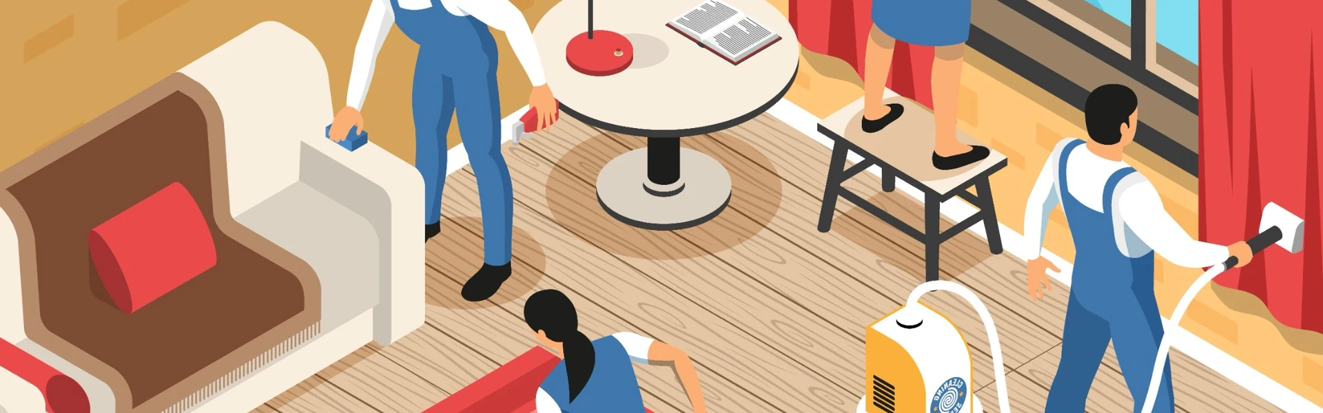 Professional flea treatment being applied to a carpeted home in London