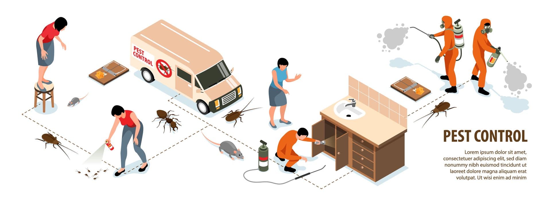 Professional pest control services in Barking